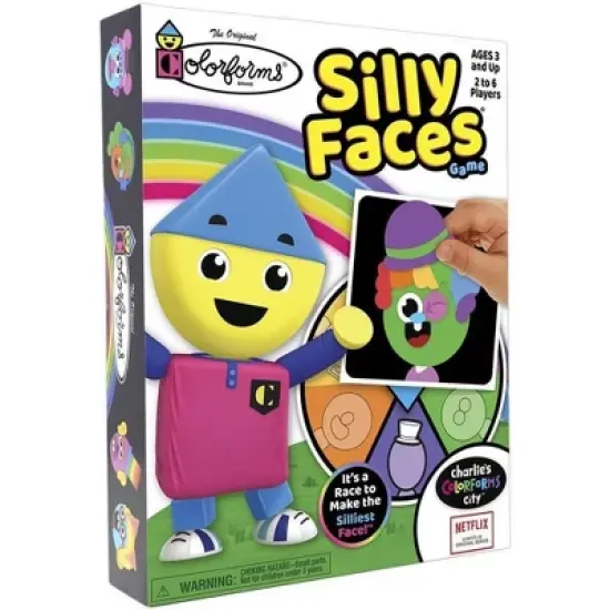 Colorforms Silly Faces Game image {1}