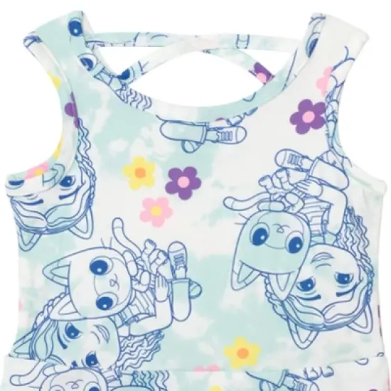 Dreamworks Gabby's Dollhouse Pandy Paws Kitty Fairy Girls 2 Pack Dresses Toddler to Big Kid image {4}