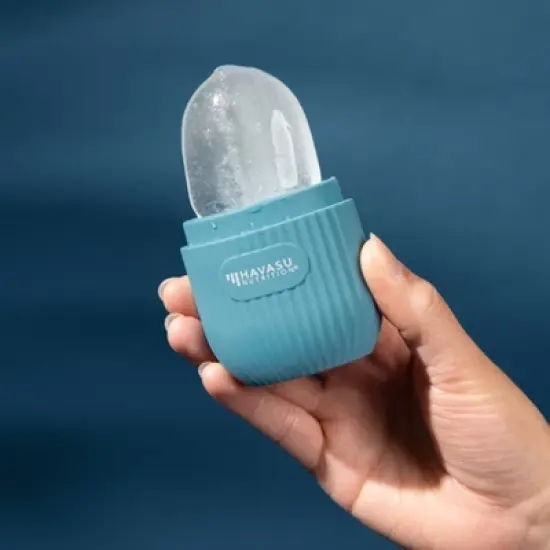 Face Ice Roller, Cold Face Roller for Women, Facial Ice Roller to Soothe Skin, Tighten Pores & Refresh Eyes Naturally, Havasu Nutrition, 1ct image {1}