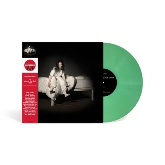 Billie Eilish - WHEN WE ALL FALL ASLEEP, WHERE DO WE GO? (Target Exclusive, Glow in the Dark Vinyl) image {1}