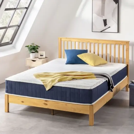 Mellow 10" Rena Pocket Spring Hybrid Memory Foam Mattress Green Tea image {5}