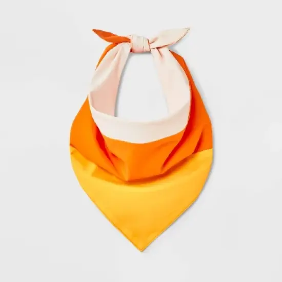 Reflective Candy Corn Costume Dog Bandana - Boots & Barkley&trade; One Size Fits Most image {1}