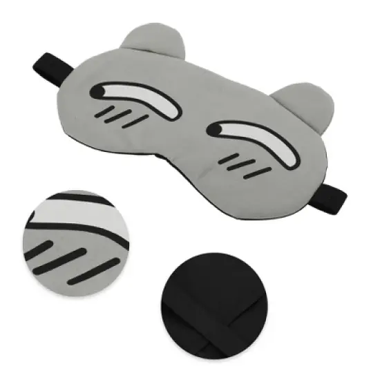 Unique Bargains Soft Cartoon Cunning Expression Sleep Mask 1 Pc image {2}