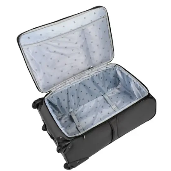 Skyline Softside Carry On Spinner Suitcase - Gray image {7}