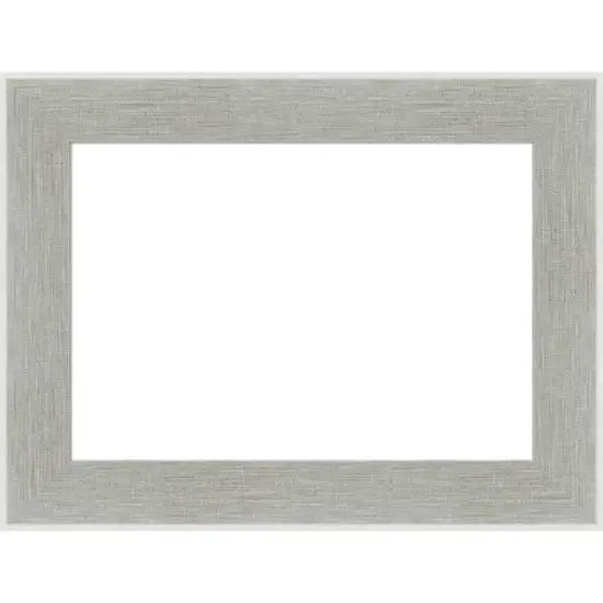 Amanti Art Glam Linen Grey Framed Dry Erase Magnetic Board image {10}