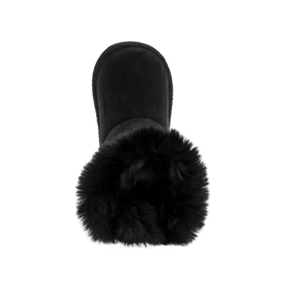 Josmo Girls Classic Simple Faux Fur Cozy Winter Boots (Toddler) image {3}