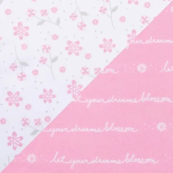 Sammy & Lou Baby 2 Pack Fitted Crib Sheet - Floral image {1}