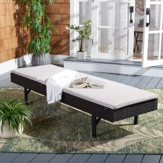 Cam Sunlounger - Outdoor - PAT7501 -Safavieh image {2}