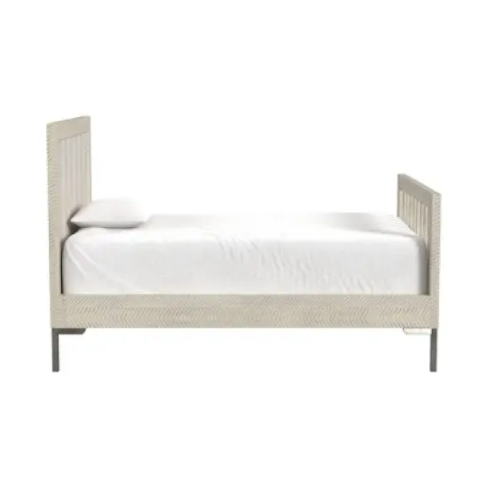 Westwood Design Beck Full Size Bed Rail - Herringbone Gray image {2}