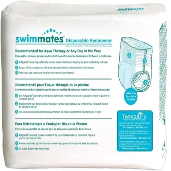 Swimmates Adult Disposable Swim Diaper image {2}