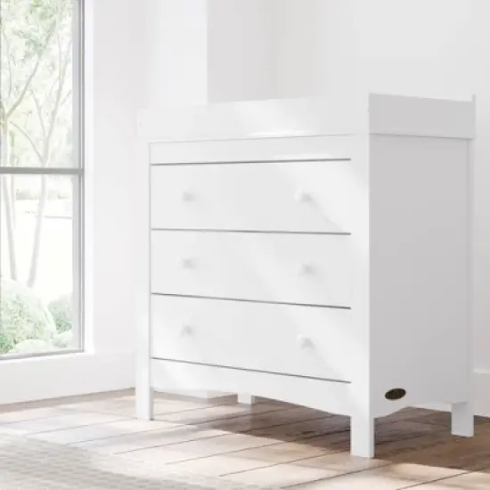 Graco Noah 3-Drawer Dresser with Removable Changing Table Topper image {11}