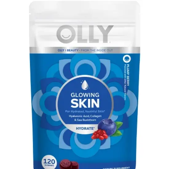 OLLY Glowing Skin Multivitamin Gummies - 120ct image {7}