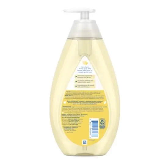 Johnson's Head-To-Toe Gentle Baby Body Wash & Shampoo For Sensitive Skin - 27.1 fl oz image {7}
