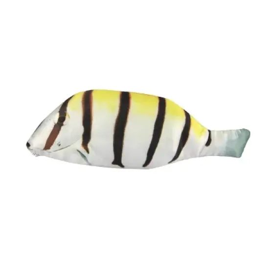 Wrapables Novelty Fish Style Pencil Case, Yellow image {3}