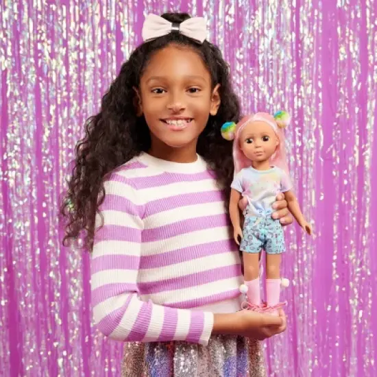 Glitter Girls Poseable Doll with Colored Hair & Accessories - Nixie image {1}