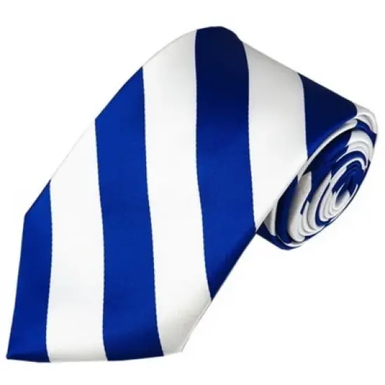 Men's 3.25 W And 58 L Inch With 0.75 Inch Stripe Width College Stripe Woven Necktie image {8}