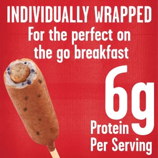 Jimmy Dean Frozen Blueberry Pancakes & Sausage On A Stick - 12ct image {1}