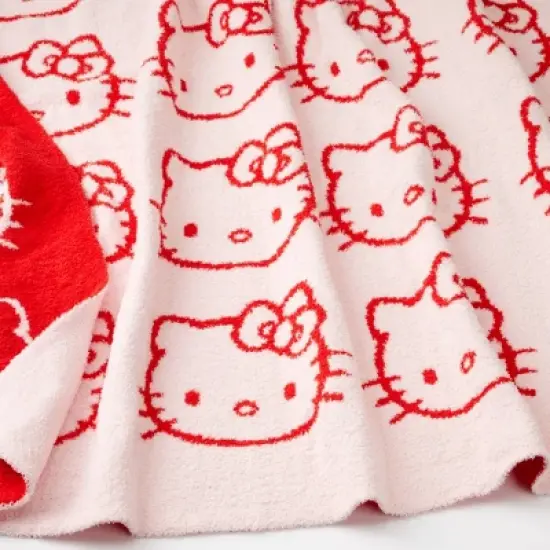 Hello Kitty Knit Throw Blanket image {2}