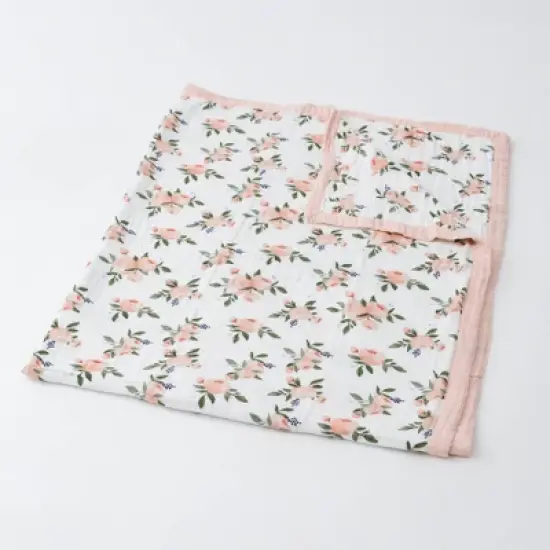 Little Unicorn Cotton Muslin Quilted Throw image {10}