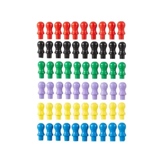 Toy Time Chinese Checkers Game Set for Adults and Kids - 11" Wooden Board and Traditional Pegs image {5}