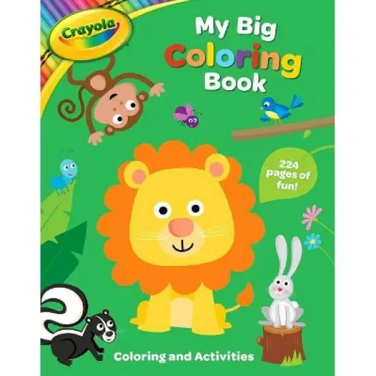 Crayola My Big Coloring Book - By Crayola ( Paperback ) image {1}