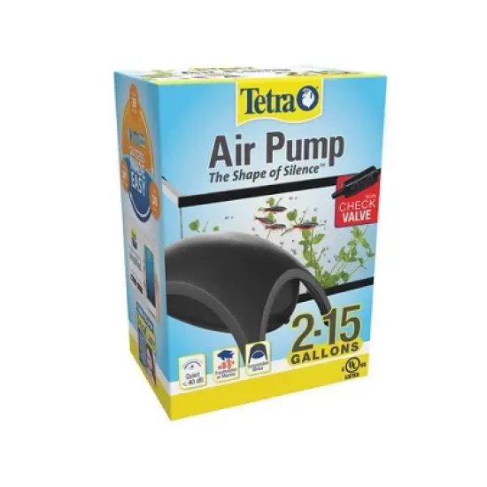 Tetra Whisper Quiet Powerful Airflow Air Pump 2 to 15gal for Aquariums image {2}