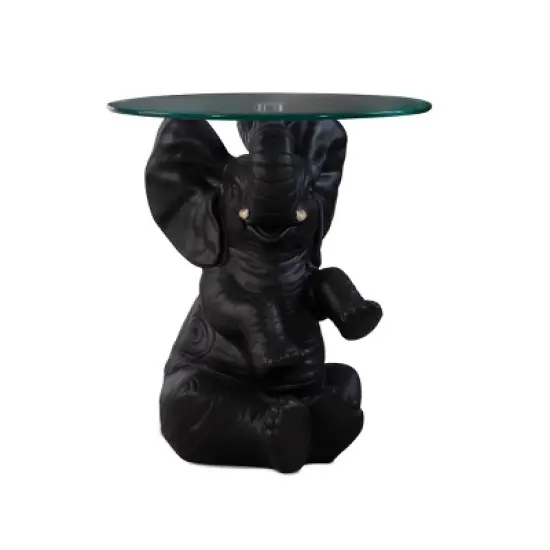 Elwyn Side Table Dark Gray - Powell Company image {1}