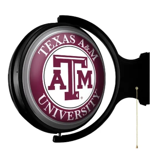 University Original Round Rotating Lighted Wall Sign image {83}