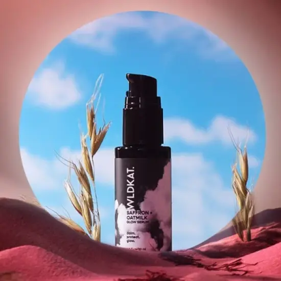 WLDKAT Saffron + Oat Milk Glow Serum &ndash; 1 fl oz image {1}