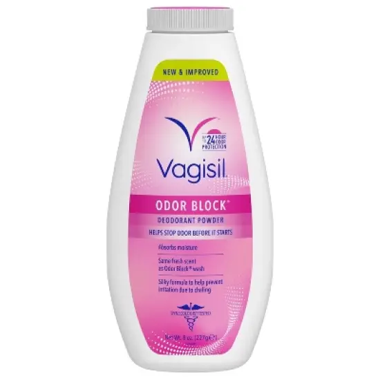Vagisil Odor Block Deodorant Talc-Free Powder - 8oz image {6}