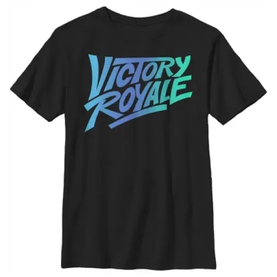 Boy's Fortnite Victory Royale Gradient Logo T-Shirt image {6}