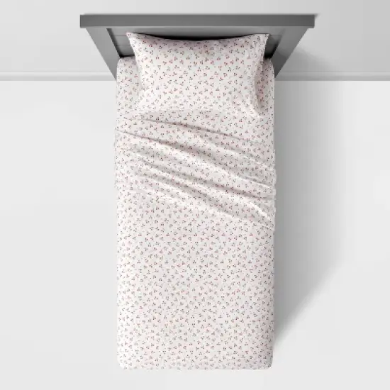 Cherry Microfiber Kids' Sheet Set - Pillowfort&trade; image {2}