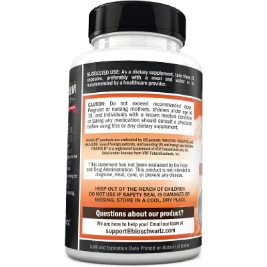 Glucosamine MSM + Chondroitin, Maximum Strength Supplement with Collagen Peptides for Joint Mobility and Flexibility, Bioschwartz image {7}