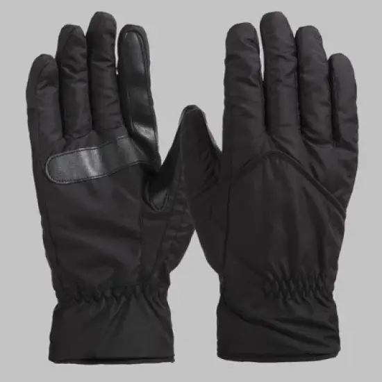 Isotoner Men's Sleek Heat Gloves - Black image {3}