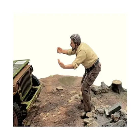 "4X4 Mechanic" Figure 6 for 1/18 Scale Models by American Diorama image {3}