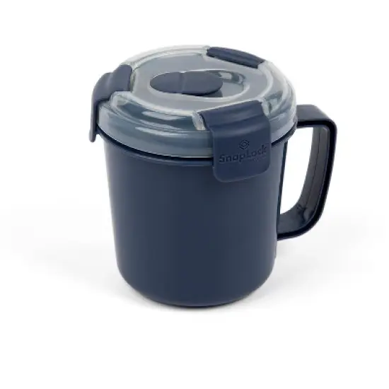 Progressive Snap-Lock Soup To Go Microwave Soup Cup, Assorted Colors image {7}