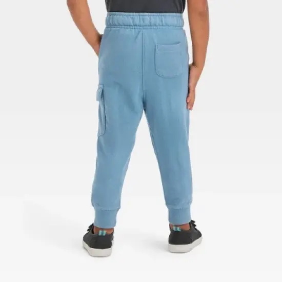 Toddler Boys' Washed French Terry Cargo Pants - Cat & Jack&trade; image {1}