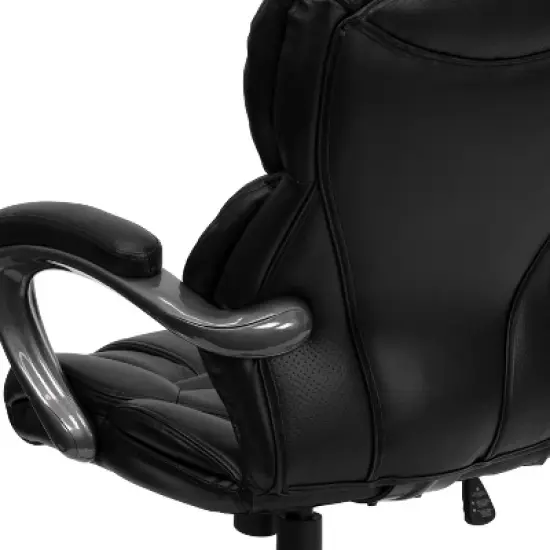 Emma and Oliver High Back Executive Swivel Ergonomic Office Chair with Accent Layered Seat/Back image {5}