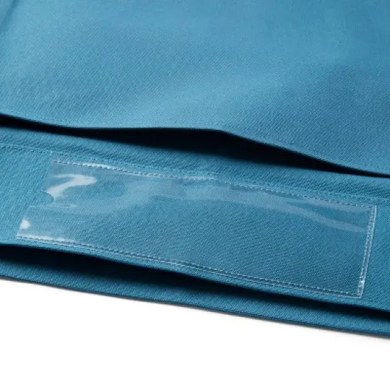 Canvas Desk Tool Holder Deep Sea Blue - up&up&trade;: Office Supplies Organizer, Polyester Canvas, 15" Height, 18" Width image {2}