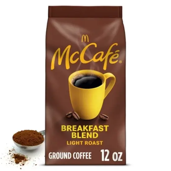 McCafe Breakfast Blend, Medium Roast, Ground Coffee, 12 oz, Pack of 4 image {3}