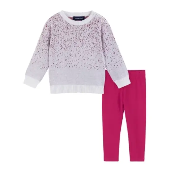 Andy & Evan  Infant  Girls Ombre Sweater Set image {9}