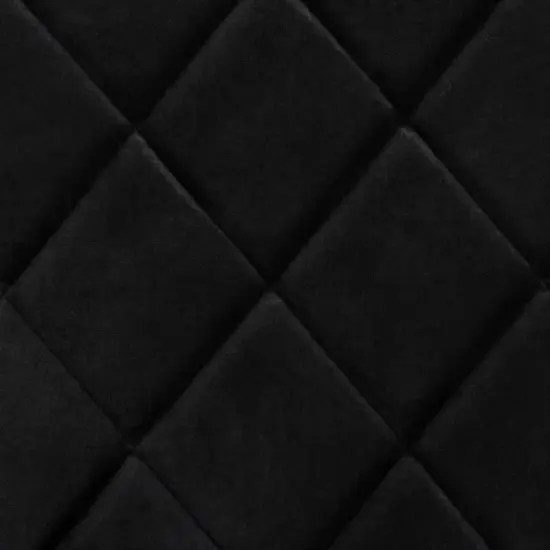 4pc Blaise Velvet Fabric Upholstered and Metal Dining Chair Set - Baxton Studio image {4}