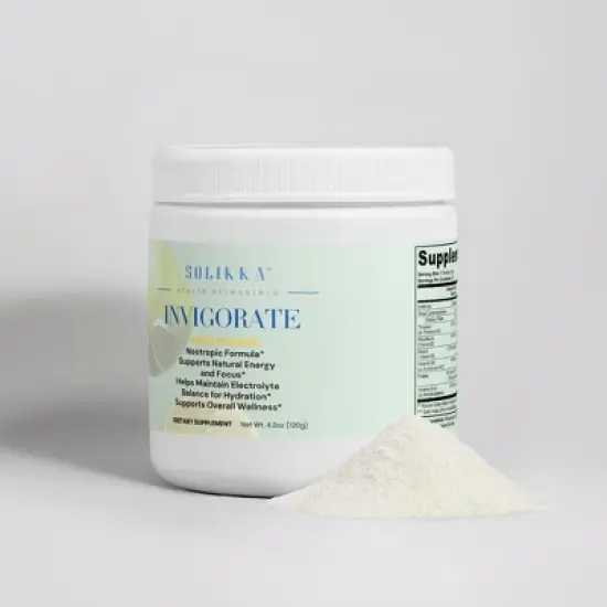 Solikka Invigorate Nootropic Hydr-8 (Yuzu Flavor) image {1}