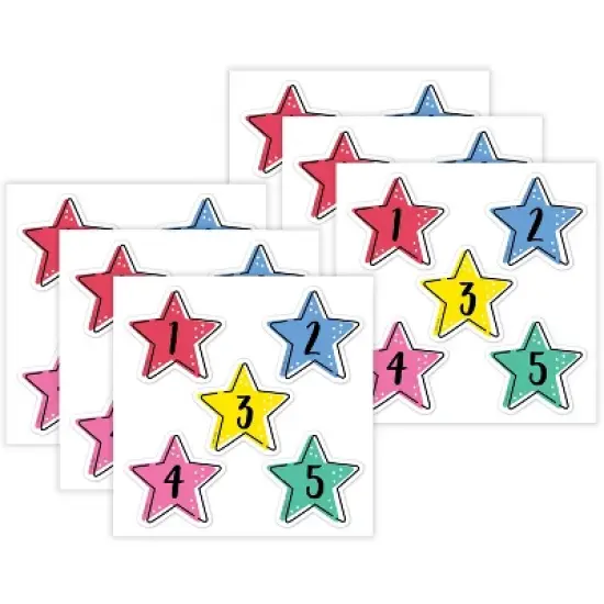 Creative Teaching Press&reg; Star Bright Calendar Days Top Classroom Decorating Accents, 35 Per Pack, 6 Packs image {4}