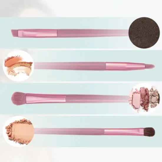 Unique Bargains Makeup Brushes and Sets 4 Pcs image {5}