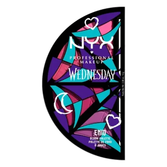 NYX Professional Makeup Wednesday Stained Glass Blush Palette - 2.88oz image {9}