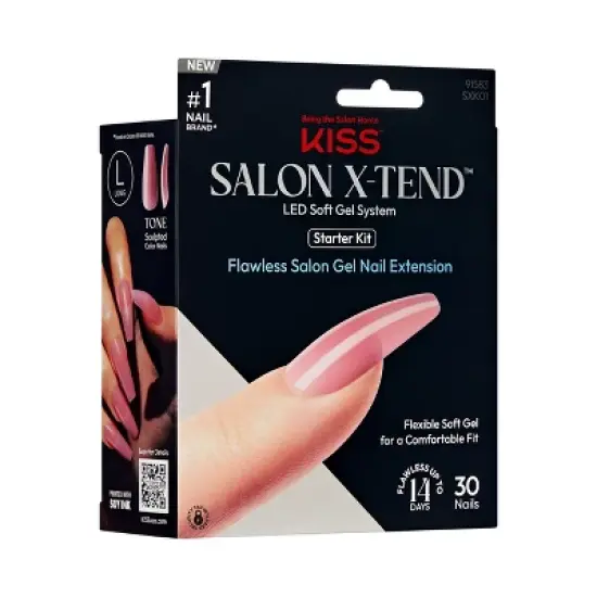 KISS Salon X-tend LED Soft Gel System - Tone - 35 ct image {5}