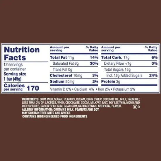 Snickers Ice Cream Chocolate Caramel Peanut Butter Ice Cream Bars - 24 fl oz/12ct image {9}