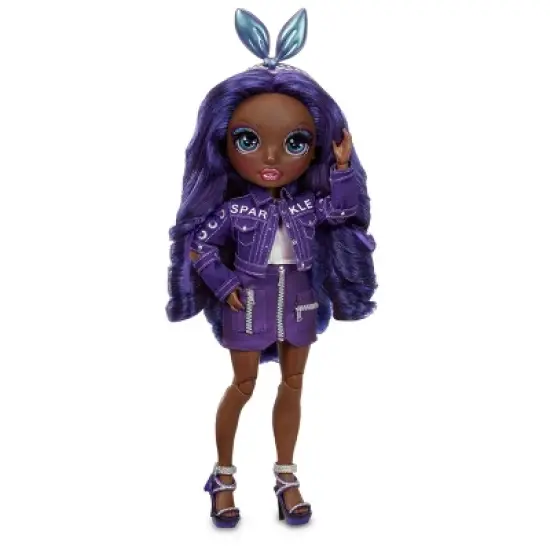 Rainbow High&nbsp;Krystal Bailey &ndash; Indigo&nbsp;Fashion Doll&nbsp;with 2 Complete Mix & Match Outfits and&nbsp;Doll Accessories image {1}