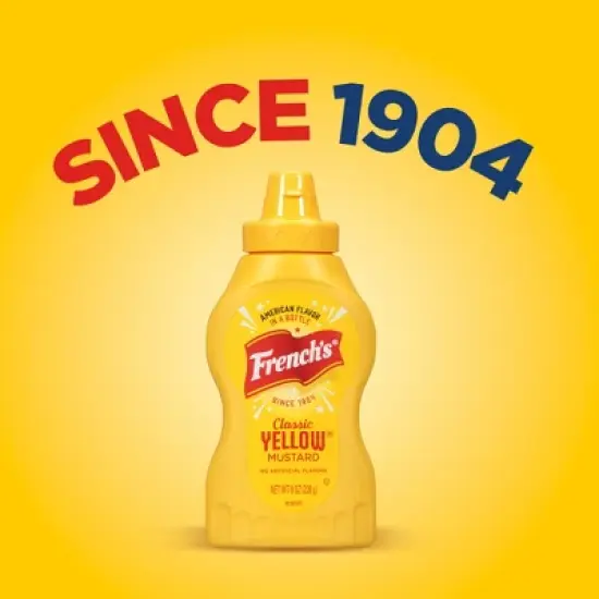 French's Classic Yellow Mustard - 8oz image {7}